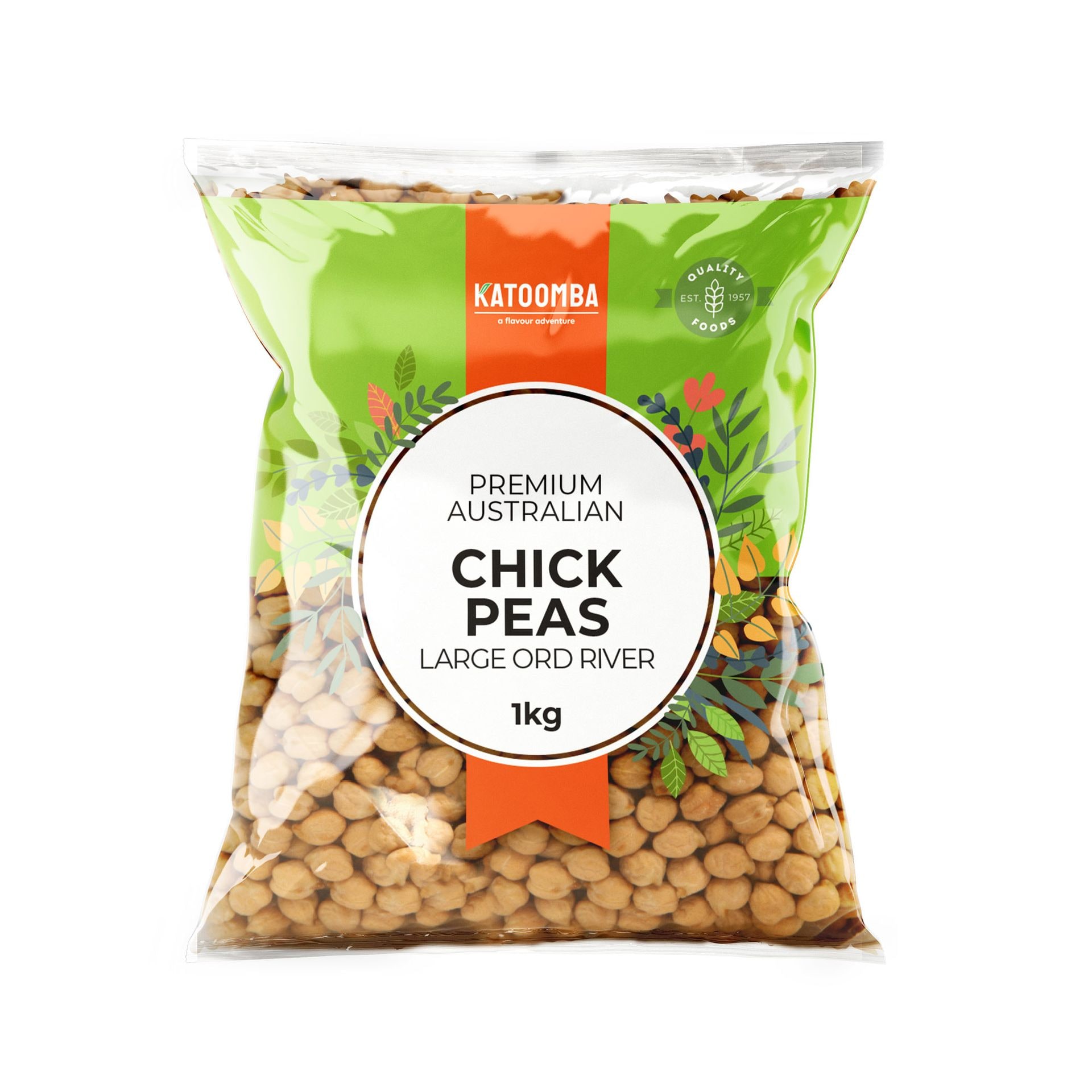 KT Chick Peas Ord River 1kg